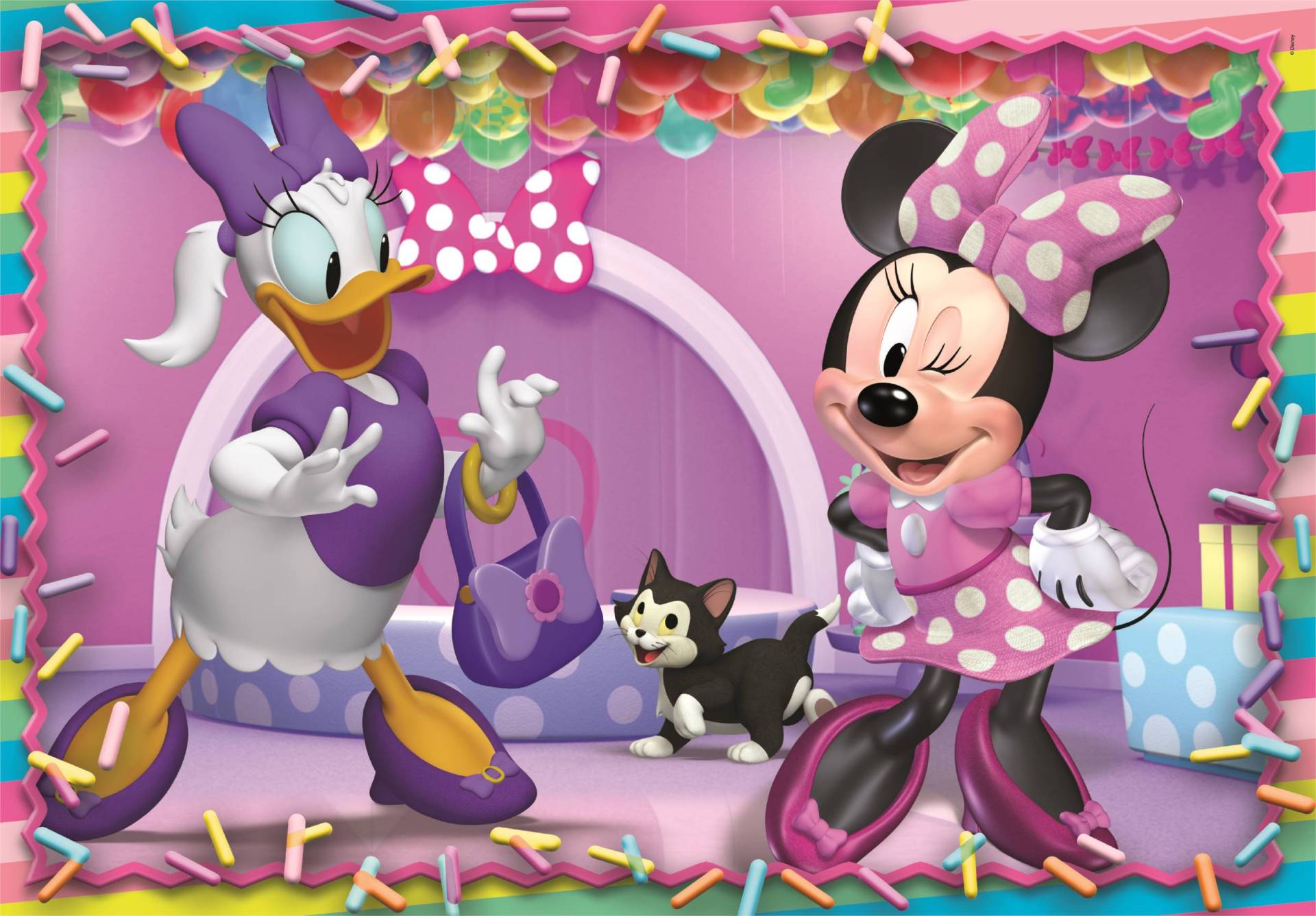 Clementoni XXL Teile - Minnie 104 Teile Puzzle Clementoni-25055 von Clementoni