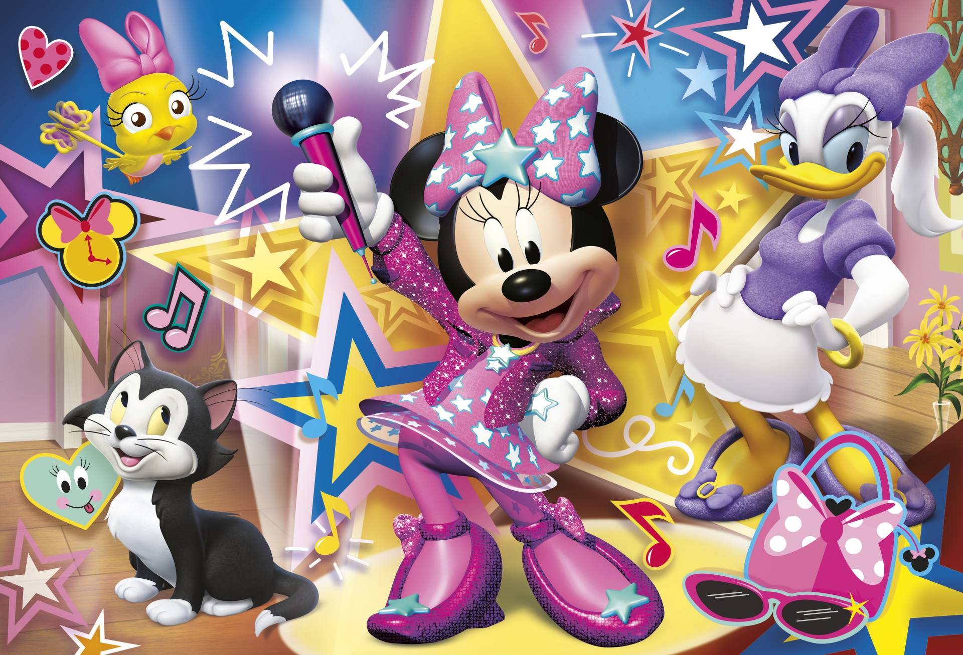 Clementoni XXL Teile - Minnie 60 Teile Puzzle Clementoni-26443 von Clementoni