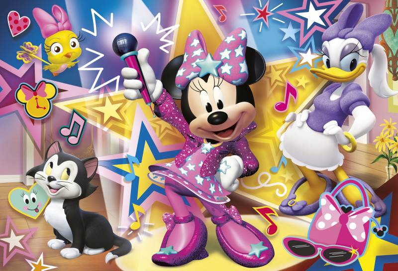 Clementoni XXL Teile - Minnie 60 Teile Puzzle Clementoni-26443 von Clementoni