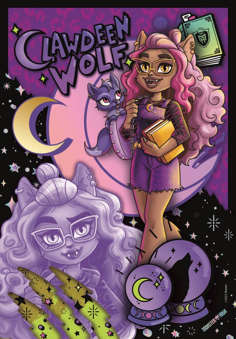 Clementoni XXL Teile - Monster High - Clawdeen Wolf 150 Teile Puzzle Clementoni-28183 von Clementoni