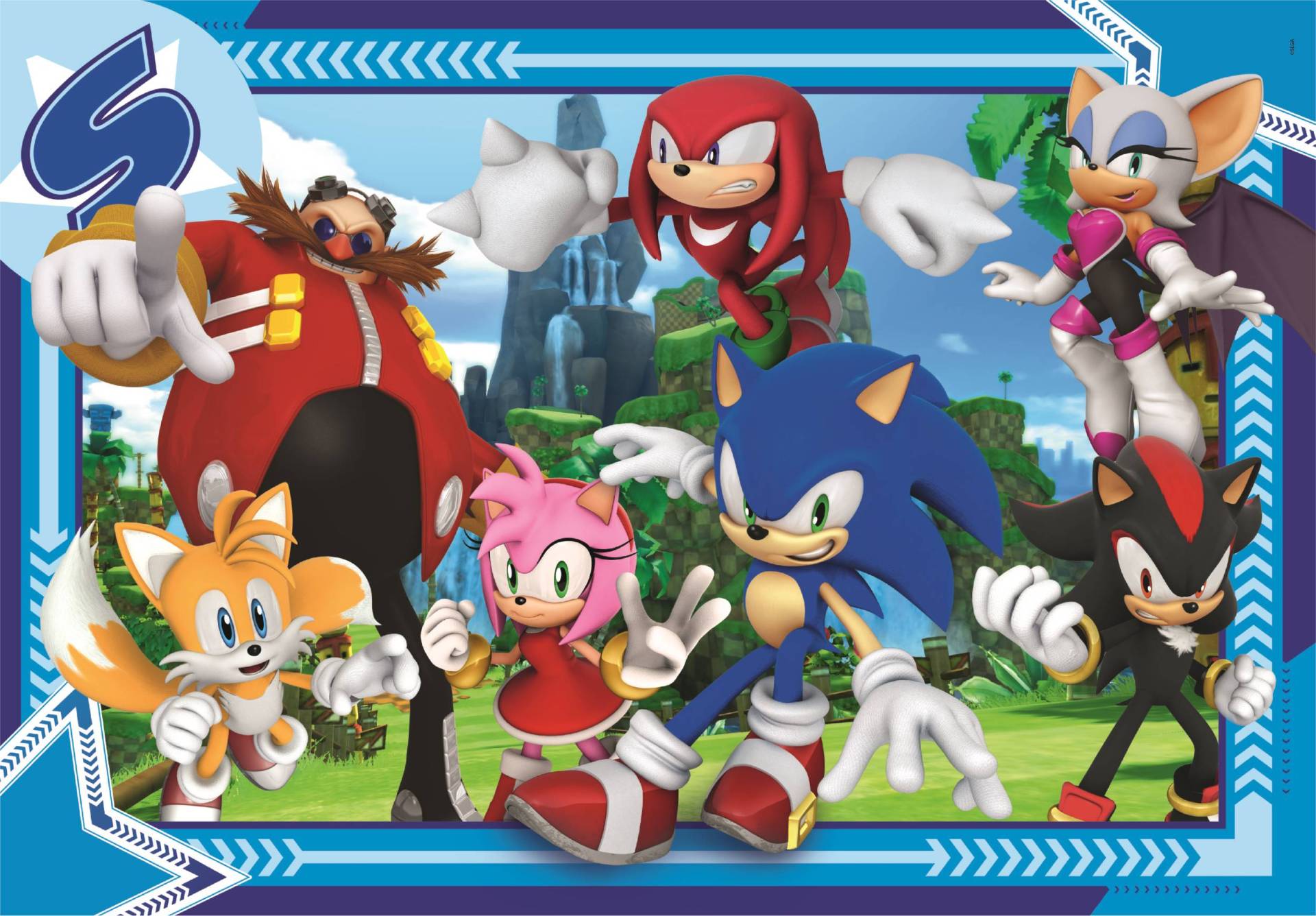 Clementoni XXL Teile - Sonic 300 Teile Puzzle Clementoni-21729 Clementoni XXL Teile - Sonic 300 Teile Puzzle Clementoni-21729 von Clementoni