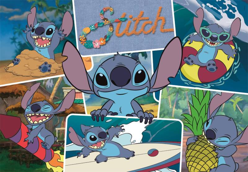 Clementoni XXL Teile - Stitch 300 Teile Puzzle Clementoni-21742 von Clementoni