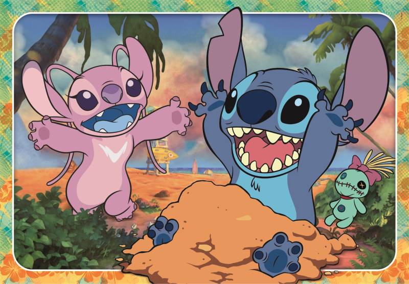 Clementoni XXL Teile - Stitch 60 Teile Puzzle Clementoni-26596 von Clementoni