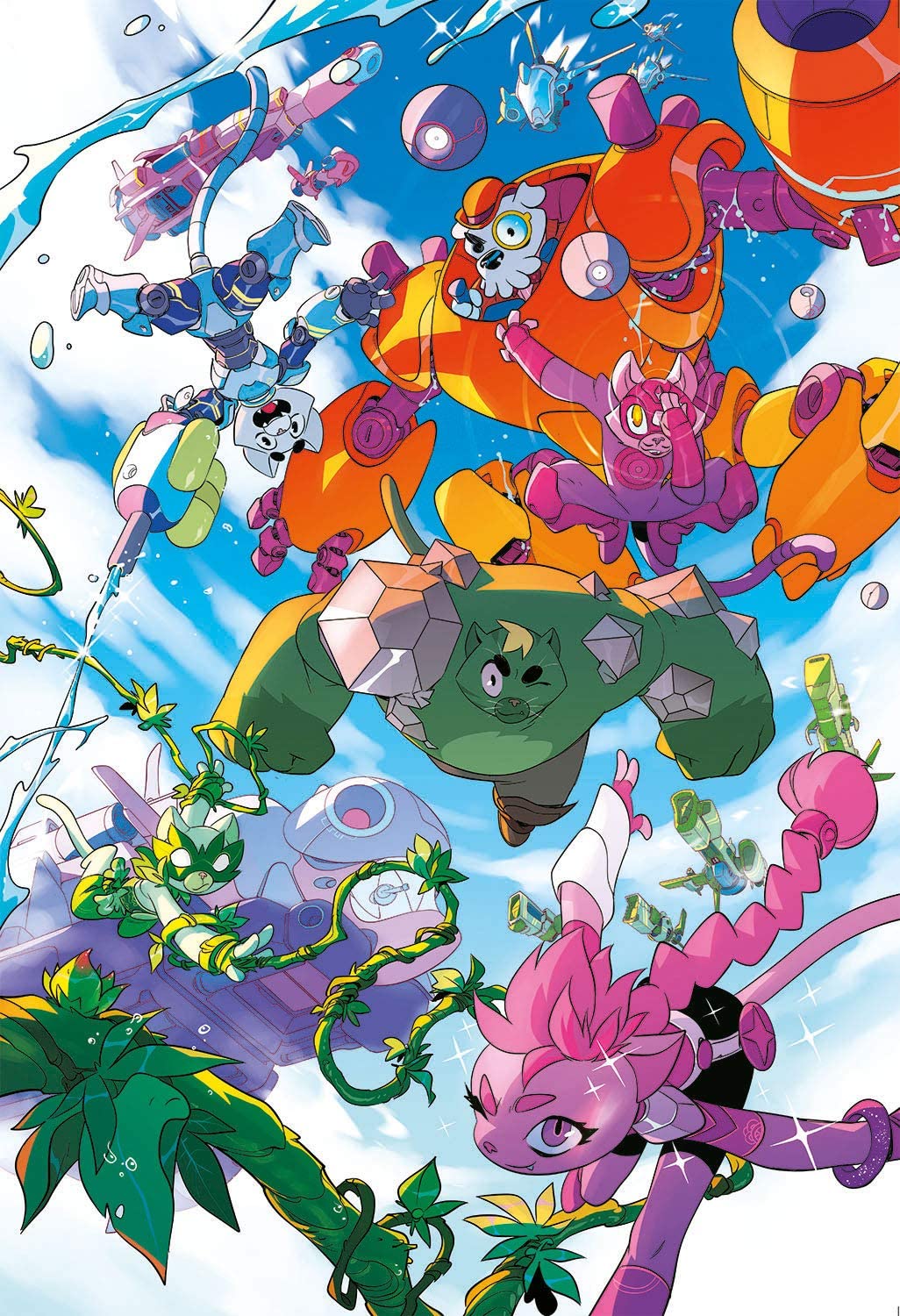 Clementoni XXL Teile - Superfriends 104 Teile Puzzle Clementoni-23754 von Clementoni
