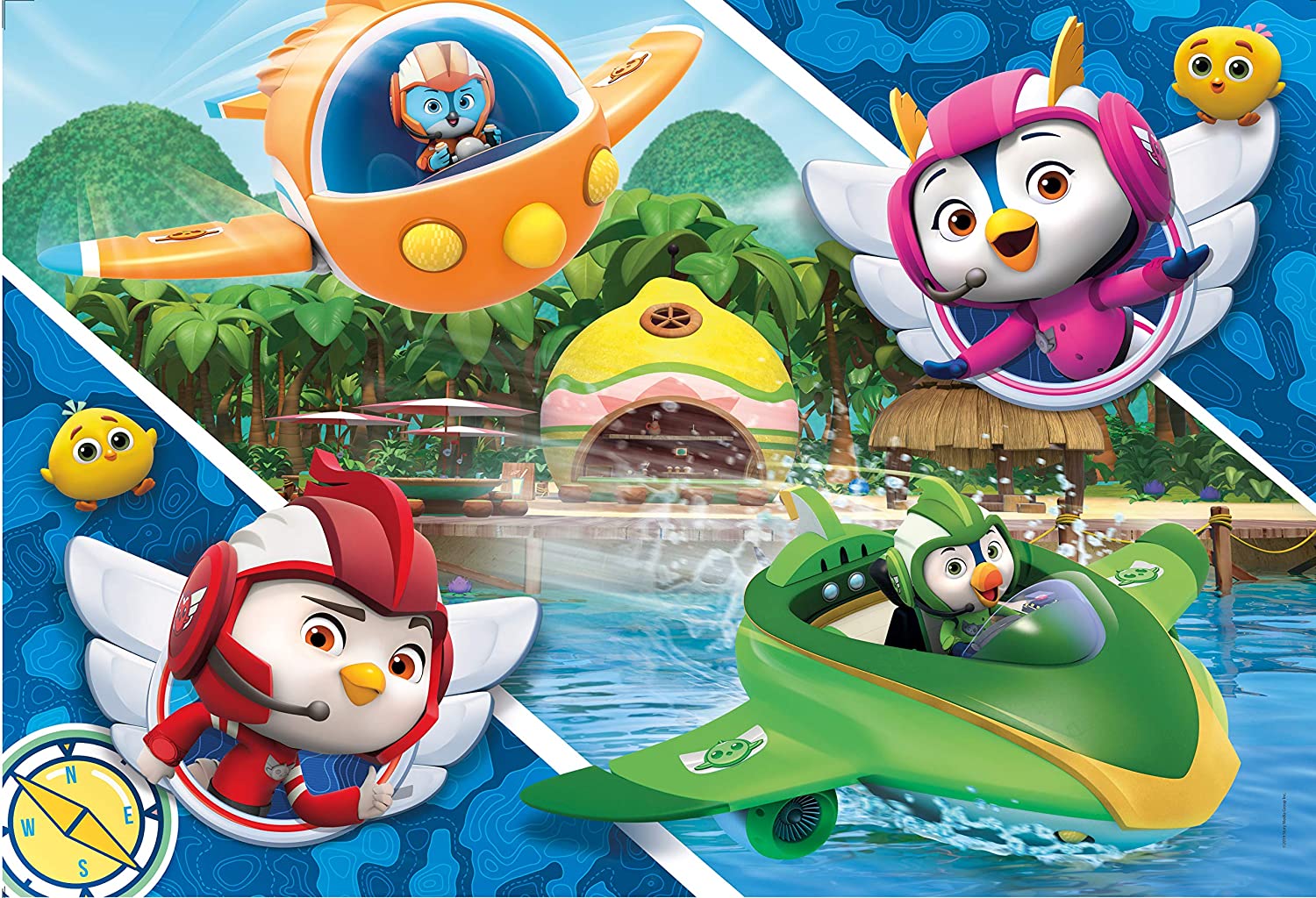 Clementoni XXL Teile - Top Wing 24 Teile Puzzle Clementoni-28514 von Clementoni