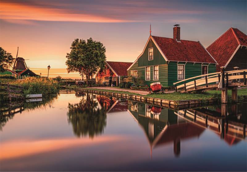 Clementoni Zaanse Schans 1500 Teile Puzzle Clementoni-31696 von Clementoni