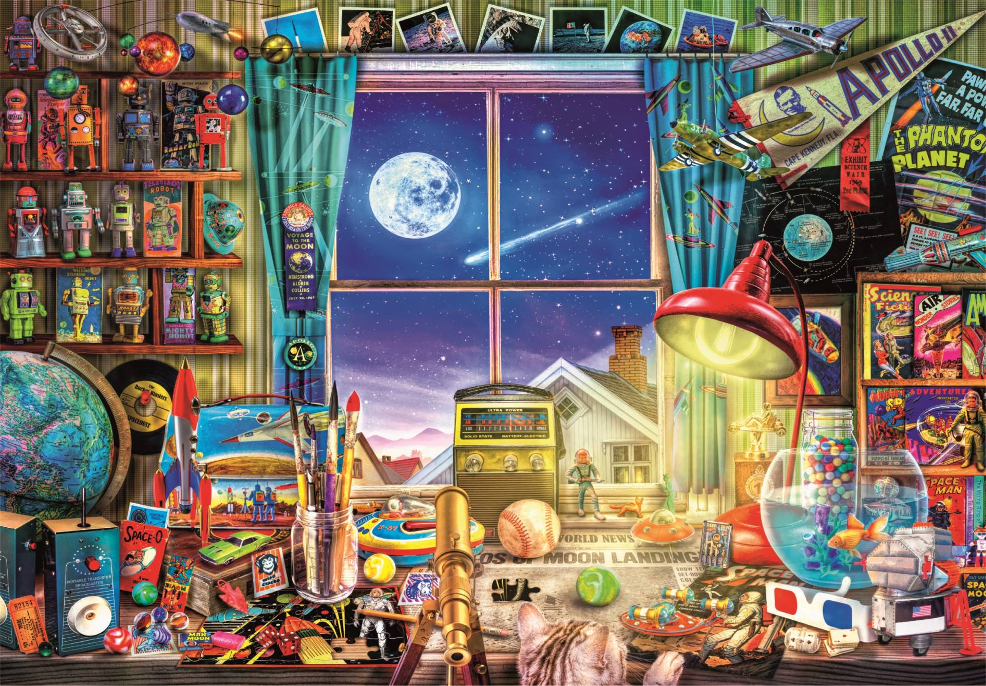 Clementoni Zum Mond 500 Teile Puzzle Clementoni-35148 Clementoni Zum Mond 500 Teile Puzzle Clementoni-35148 von Clementoni