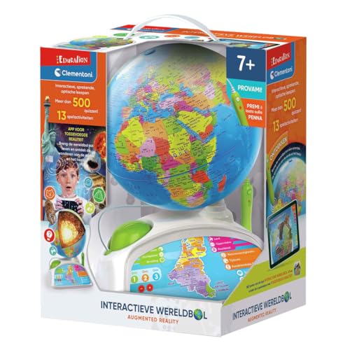 Clementoni interaktiver Globus Lernspielzeug mit App und Quiz von Clementoni