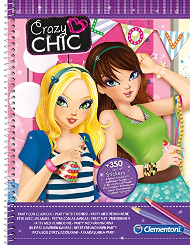 Crazy Chic Clementoni 15982 Sketchbook Abschlussball der Welt Party mit den Freudinnen Crazy Chic Clementoni 15982 Sketchbook Abschlussball der Welt Party mit den Freudinnen von Clementoni
