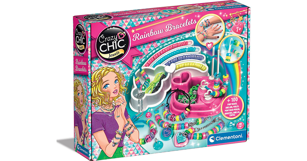 Crazy Chic - Trendige Perlenarmbänder von Clementoni