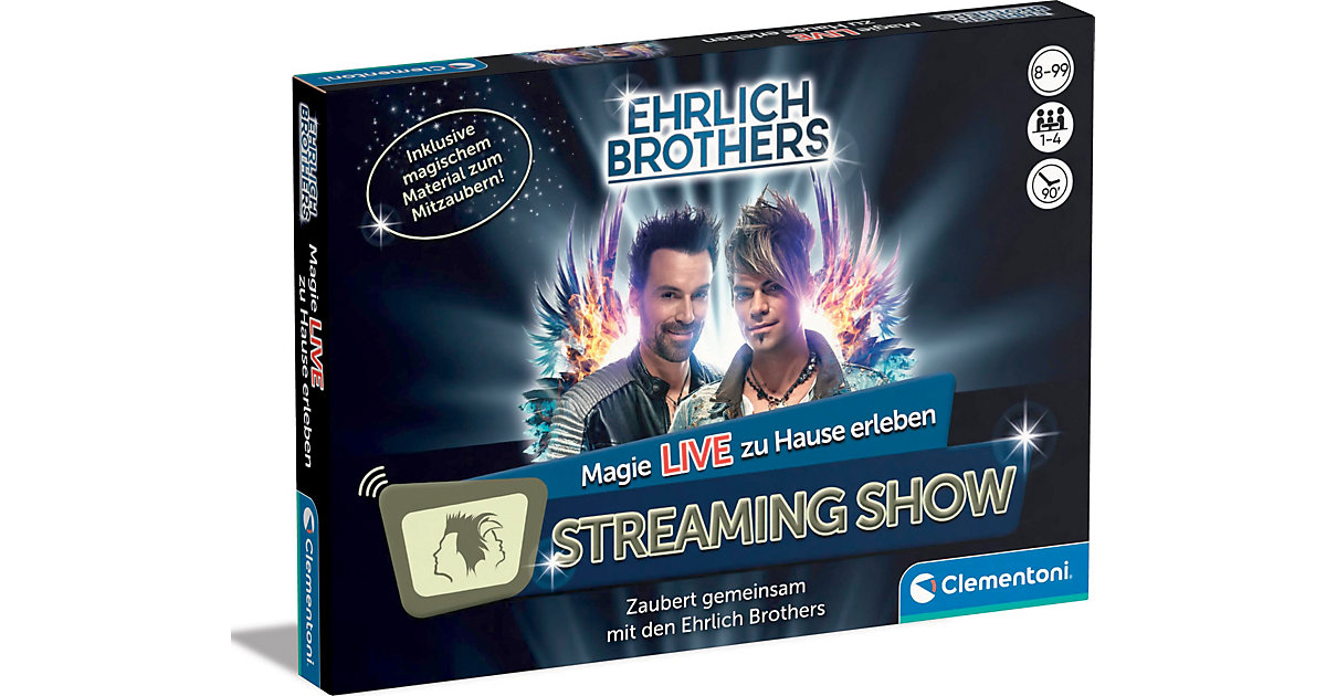 Ehrlich Brothers - Zauberkunst Streaming Show von Clementoni