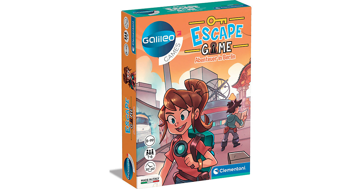 Galileo GAMES - Escape Game - Abenteuer in Berlin Galileo GAMES - Escape Game - Abenteuer in Berlin von Clementoni