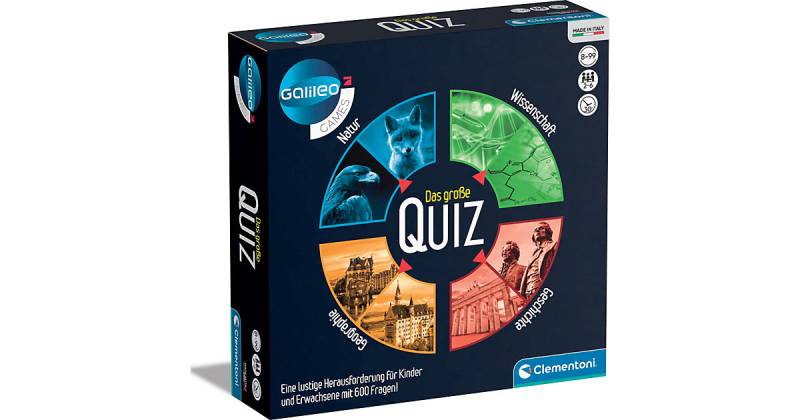 Galileo GAMES - Das große Quiz von Clementoni