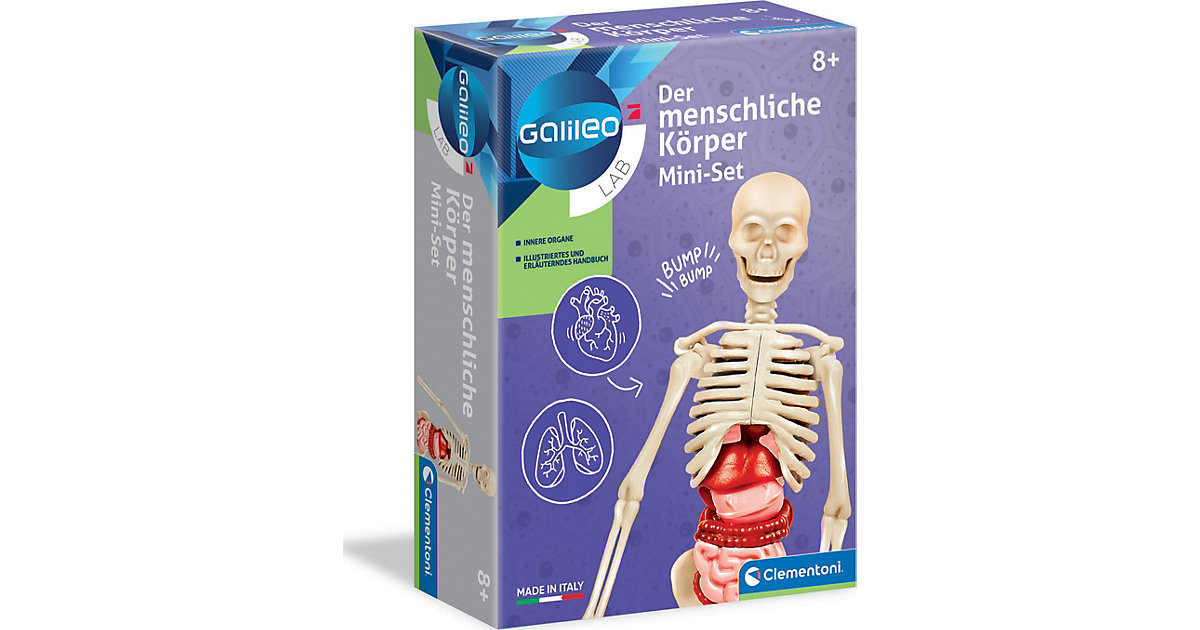 Galileo LAB - Der menschliche Körper - Mini-Set Galileo LAB - Der menschliche Körper - Mini-Set von Clementoni