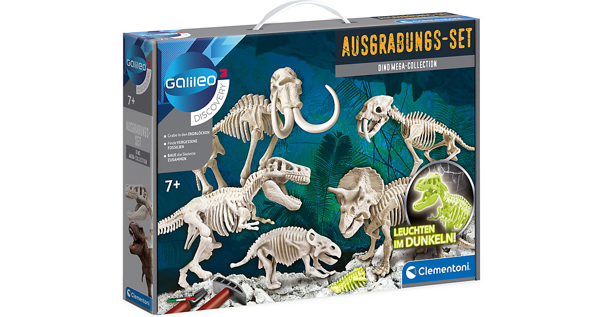 Galileo Discovery - Ausgrabungs-Set Dino Mega-Collection Galileo Discovery - Ausgrabungs-Set Dino Mega-Collection von Clementoni
