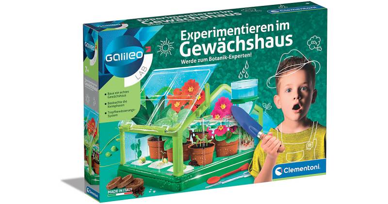 Galileo LAB - Experimentieren im Gewächshaus von Clementoni