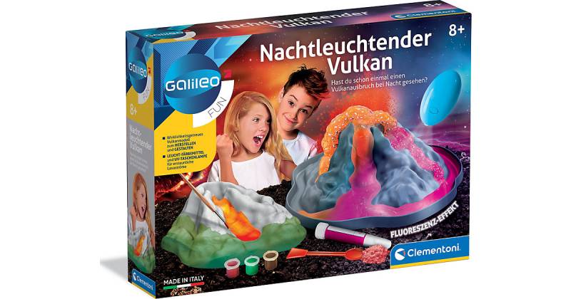 Galileo Fun - Nachtleuchtender Vulkan von Clementoni