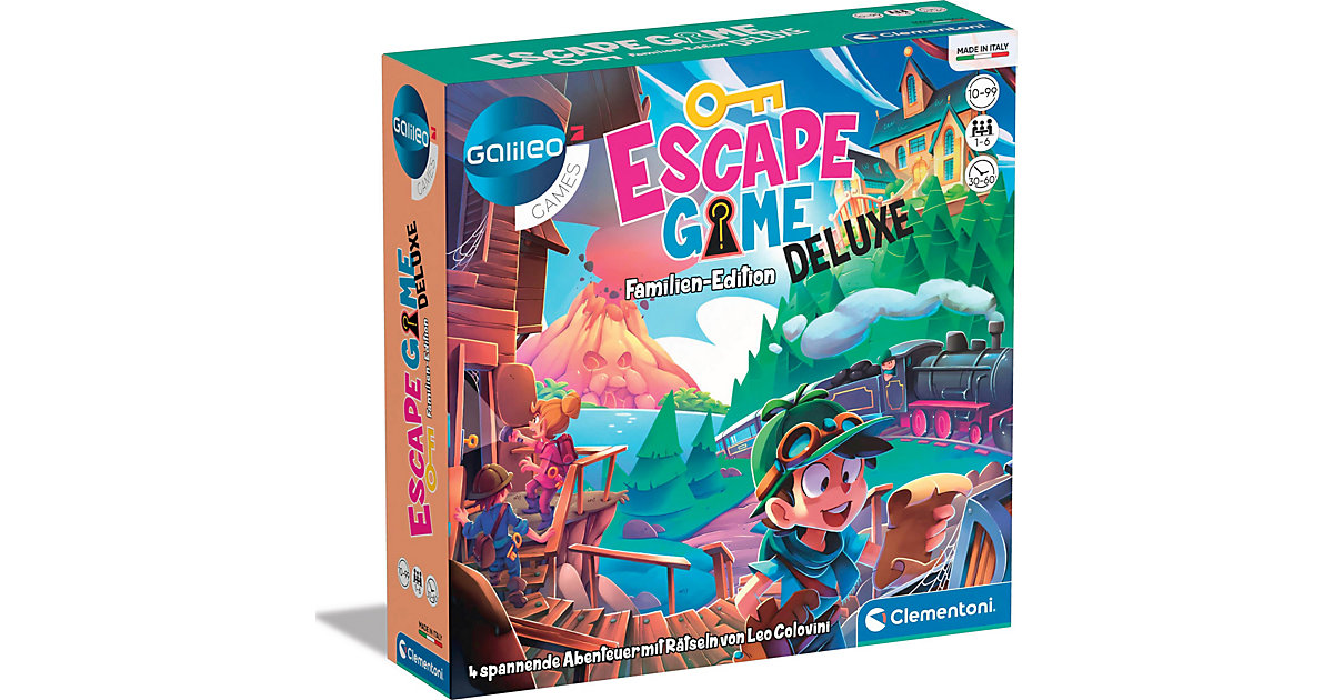Galileo GAMES - Escape Game - Deluxe von Clementoni