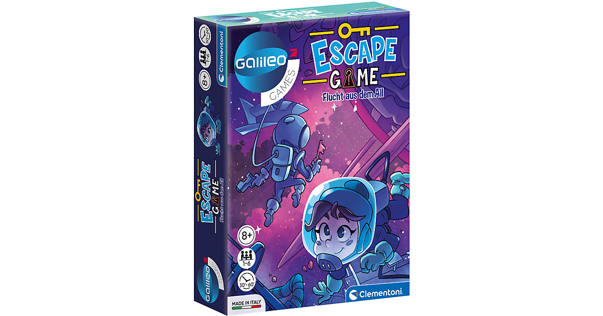 Galileo GAMES - Escape Game - Flucht aus dem All Galileo GAMES - Escape Game - Flucht aus dem All von Clementoni