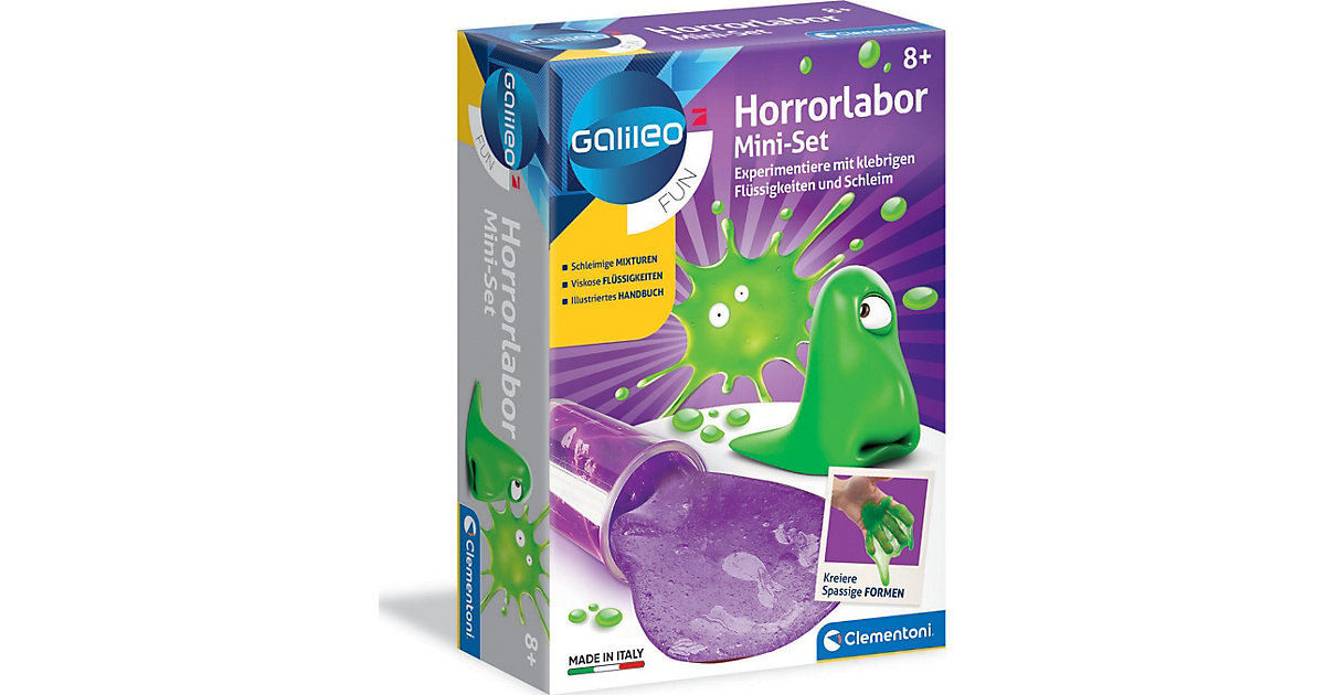 Galileo - Horrorlabor Mini-Set Galileo - Horrorlabor Mini-Set von Clementoni