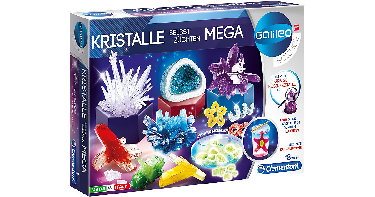 Galileo SCIENCE - Kristalle selbst züchten Mega Galileo SCIENCE - Kristalle selbst züchten Mega von Clementoni