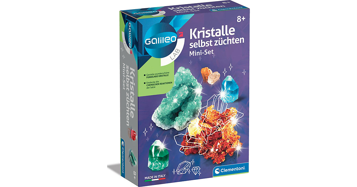 Galileo LAB - Kristalle selbst züchten - Mini-Set Galileo LAB - Kristalle selbst züchten - Mini-Set von Clementoni