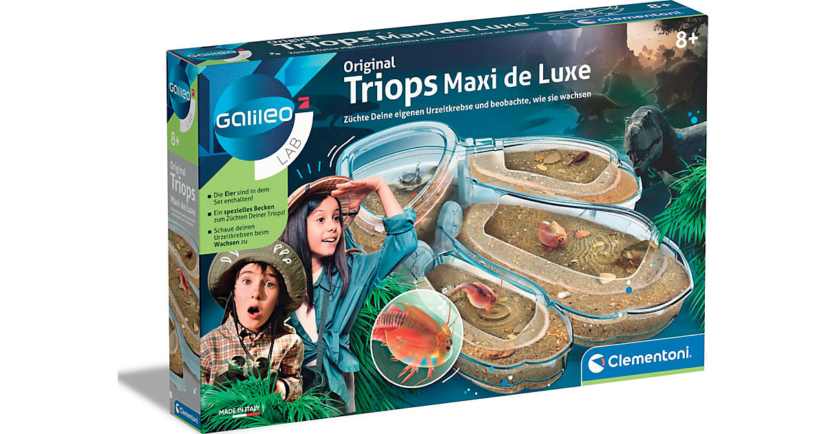 Galileo LAB - Original Triops Maxi de Luxe von Clementoni