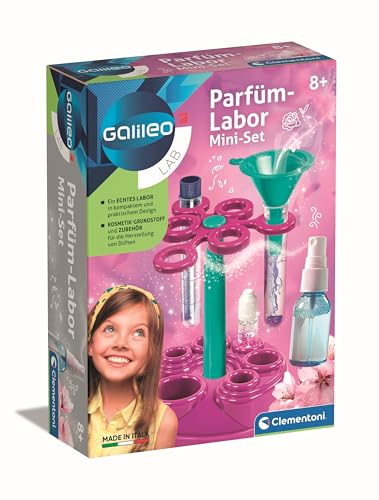 Galileo Lab Parfüm-Labor Mini-Set - Duftkreationen selber erschaffen - Experimentierkasten für Kinder ab 8 Jahren von Clementoni 59377 Galileo Lab Parfüm-Labor Mini-Set - Duftkreationen selber erschaffen - Experimentierkasten für Kinder ab 8 Jahren von Clementoni 59377 von Clementoni