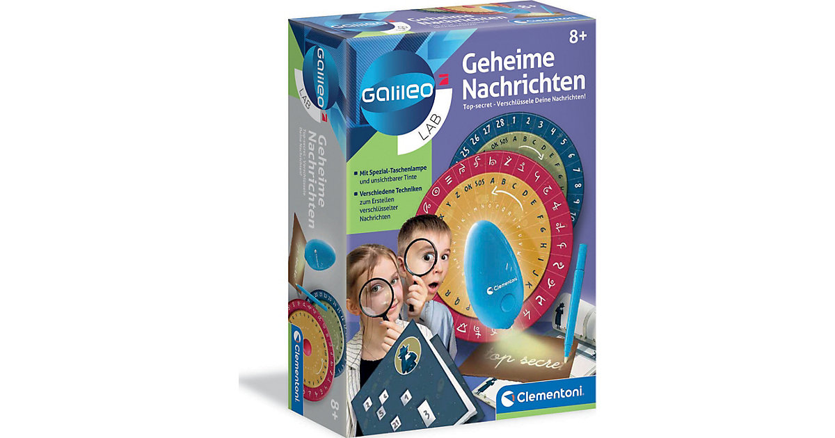 Galileo LAB - Geheime Nachrichten Galileo LAB - Geheime Nachrichten von Clementoni