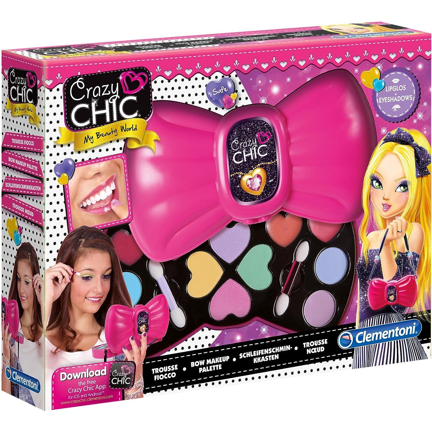 Gioco Clementoni Crazy Chic My Beauty World Trousse Fiocco Gioco Clementoni Crazy Chic My Beauty World Trousse Fiocco von Clementoni