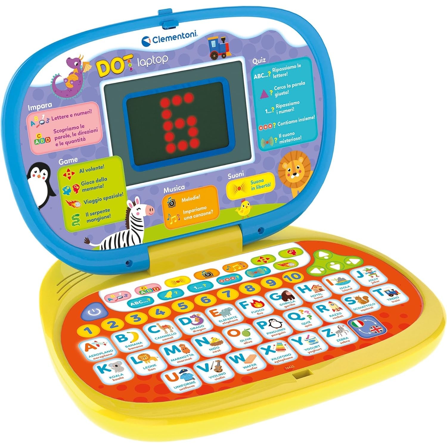 Gioco Educativo Clementoni Computer Kid DOT Laptop von Clementoni