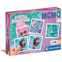 Kinderspiel Gabby's Dollhouse Memo Kompakt mit 48 Karten Kinderspiel Gabby's Dollhouse Memo Kompakt mit 48 Karten von Clementoni