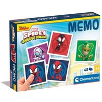 Kinderspiel Marvel Spidey und seine Super-Freunde Memo Kompakt mit 48 Karten von Clementoni
