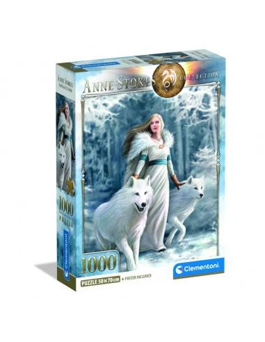 PZL 1000 Anne Stokes Winter Guardians COMPACT Box 2025 von Clementoni