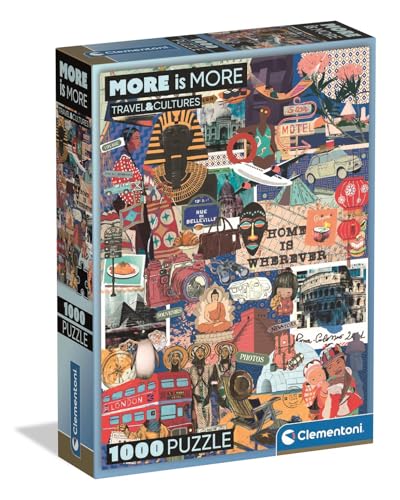 PZL 1000 More is More - TRAVEL&Cultures COMPACT Box von Clementoni