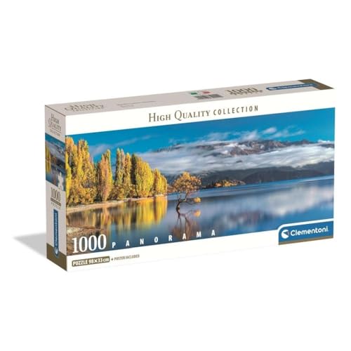 Clementoni Puzzle Collection - Evening in Tokyo 1000 Stücke, Compact Box - Puzzle für Erwachsene 14-99 Jahre, Geschenk für Mann und Frau, Made in Italy, 39942 von Clementoni