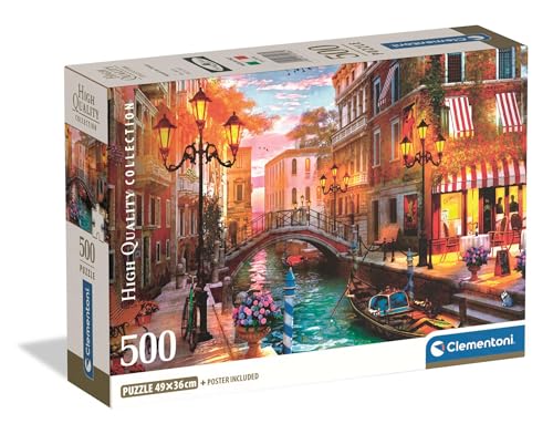 PZL 500 HQC Sunset Over Venice COMPACT Box von Clementoni