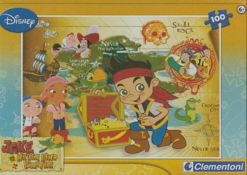 Puzzle 100 Jake and pirates from Neverland Puzzle 100 Jake and pirates from Neverland von Clementoni