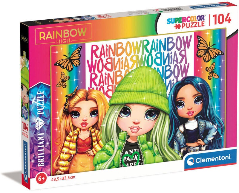 Rainbow High Brilliant Puzzle 104 Teile Rainbow High Brilliant Puzzle 104 Teile von Clementoni