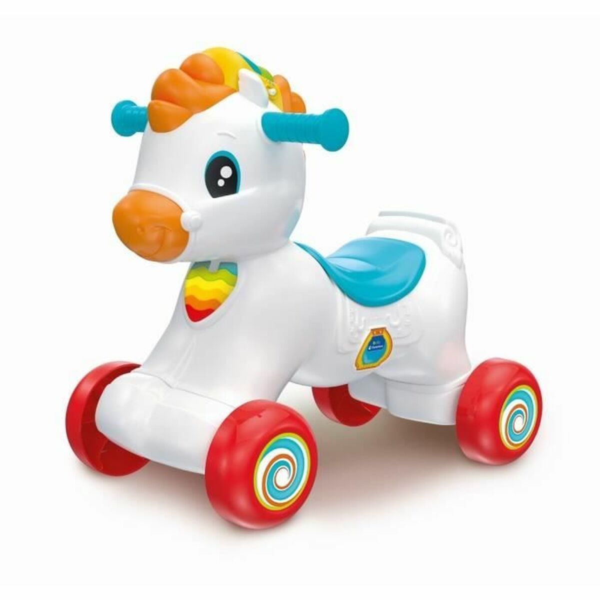 Schaukelpferd Clementoni Rocking horse and wheels (FR) von Clementoni