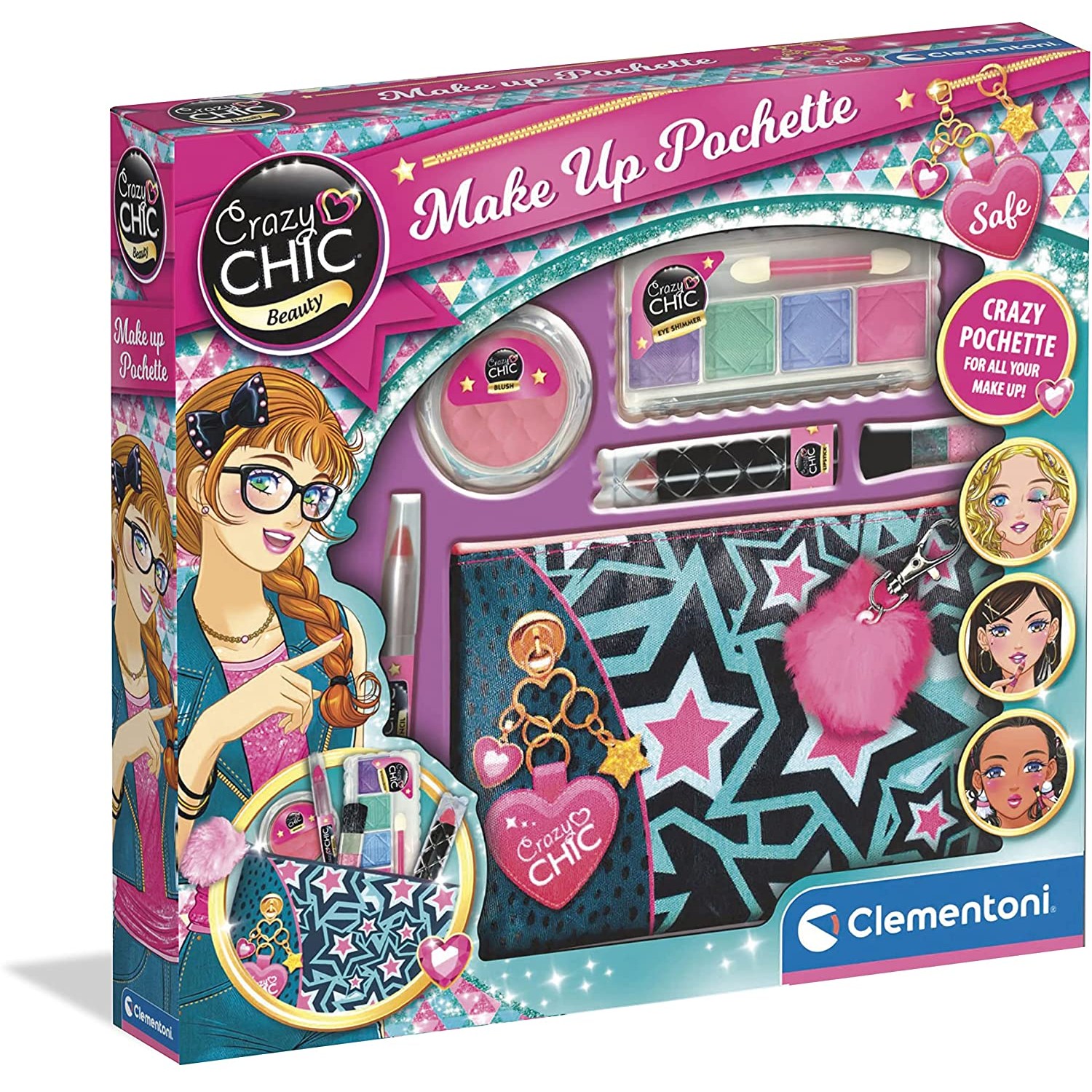 Spiel Clementoni Crazy Chic Make Up Pochette Spiel Clementoni Crazy Chic Make Up Pochette von Clementoni