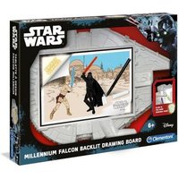 Star Wars - Beleuchtete Zeichentafel Millenium Falcon Star Wars - Beleuchtete Zeichentafel Millenium Falcon von Clementoni