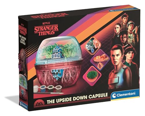 Stranger Things - „Schattenwelt-Terrarium Vecnas Haus und Schattenwelt - Kreativ-Set zur Nachbildung der gespenstischen Szene mit Hydrokulturen, Pflanzenzucht, Zubehör & Farben, Ab 8 Jahren 18802 Stranger Things - „Schattenwelt-Terrarium Vecnas Haus und Schattenwelt - Kreativ-Set zur Nachbildung der gespenstischen Szene mit Hydrokulturen, Pflanzenzucht, Zubehör & Farben, Ab 8 Jahren 18802 von Clementoni
