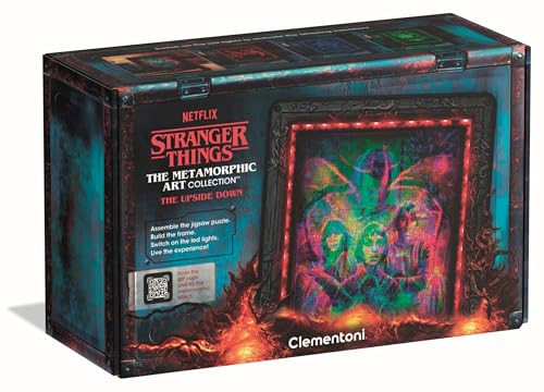 Stranger Things Metamorphic Art Collection „The Upside Down - Merch-Set für Fans & Sammler - Ideal als Deko & Geschenk - 35155 von Clementoni Stranger Things Metamorphic Art Collection „The Upside Down - Merch-Set für Fans & Sammler - Ideal als Deko & Geschenk - 35155 von Clementoni von Clementoni