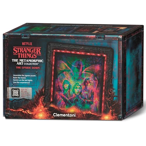 Stranger Things Metamorphic Art Collection „The Upside Down" - Merch-Set für Fans & Sammler - Ideal als Deko & Geschenk - 35155 von Clementoni Stranger Things Metamorphic Art Collection „The Upside Down" - Merch-Set für Fans & Sammler - Ideal als Deko & Geschenk - 35155 von Clementoni von Clementoni
