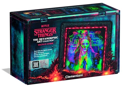 Stranger Things Metamorphic Art Collection „Vecna - Merch-Set für Fans & Sammler - Ideal als Deko & Geschenk - 35610 von Clementoni Stranger Things Metamorphic Art Collection „Vecna - Merch-Set für Fans & Sammler - Ideal als Deko & Geschenk - 35610 von Clementoni von Clementoni