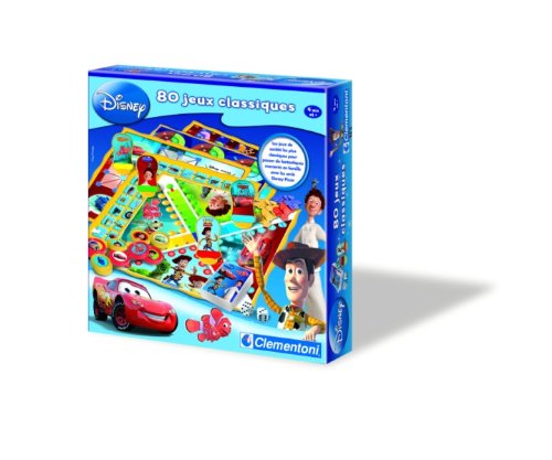 clementoni-62216-jeu-Gesellschaft für enfants-80 Spielesammlung Pixar von Clementoni
