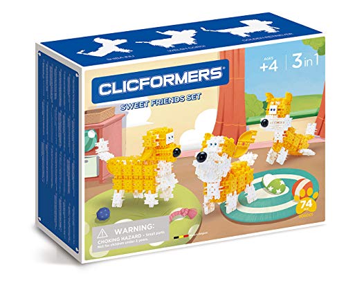 Clicformers 806001 Hündchen Set, Multicolor von Clicformers