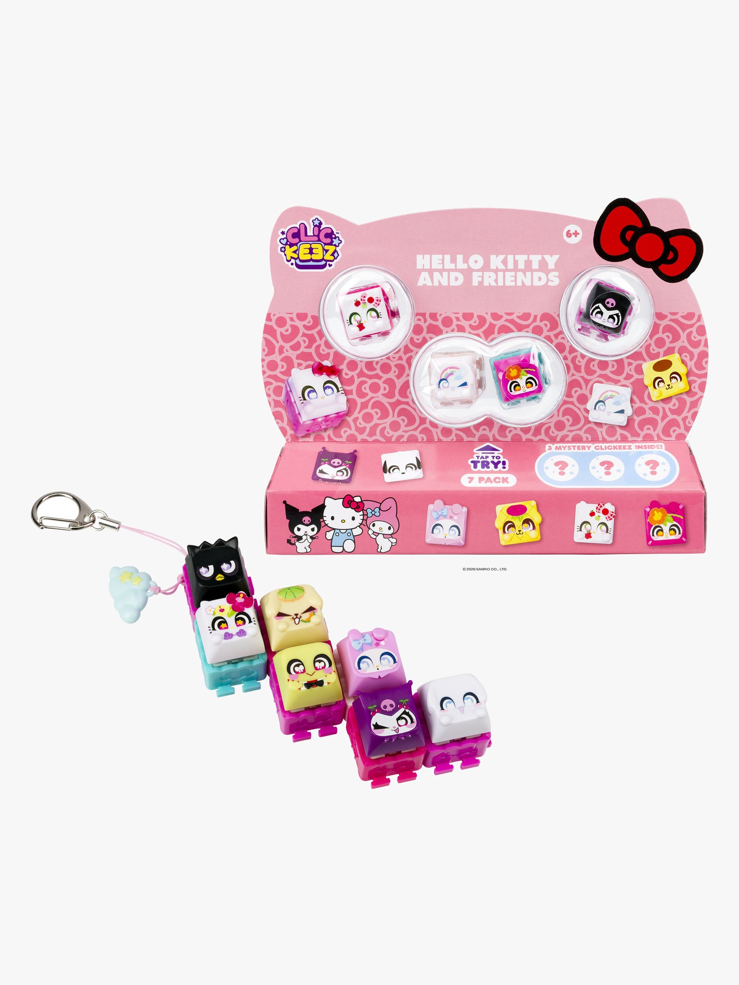 Clickeez Hello Kitty & Friends Fidget-Spielzeug 7-Pack Clickeez Hello Kitty & Friends Fidget-Spielzeug 7-Pack von Clickeez