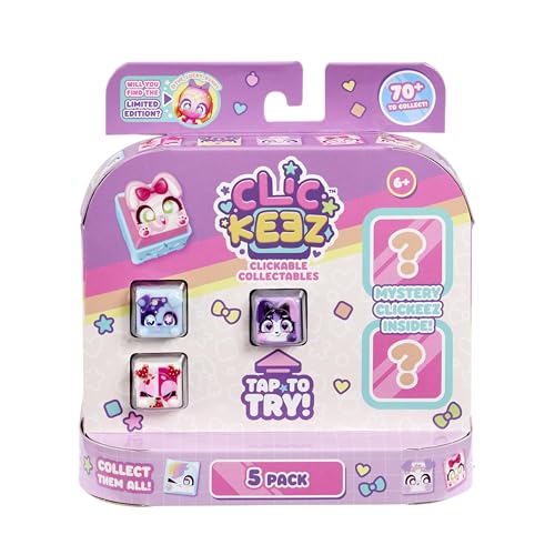 Clickeez: Multipack | Enthält 5 anklickbare Tastatur-Sammelstücke. | 70 Charaktere zum Finden | niedliche Themen und seltene Überraschungen | Geschenke und Sammlerstücke für Mädchen ab 6 Jahren Clickeez: Multipack | Enthält 5 anklickbare Tastatur-Sammelstücke. | 70 Charaktere zum Finden | niedliche Themen und seltene Überraschungen | Geschenke und Sammlerstücke für Mädchen ab 6 Jahren von Clickeez